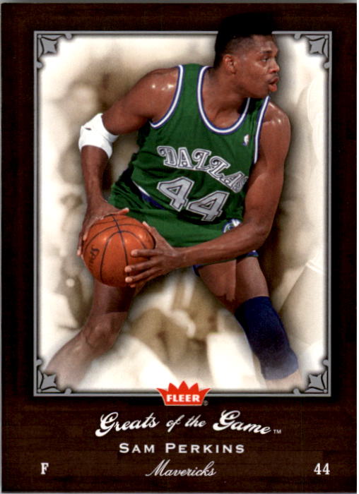 2005-06 Greats of the Game #78 Sam Perkins