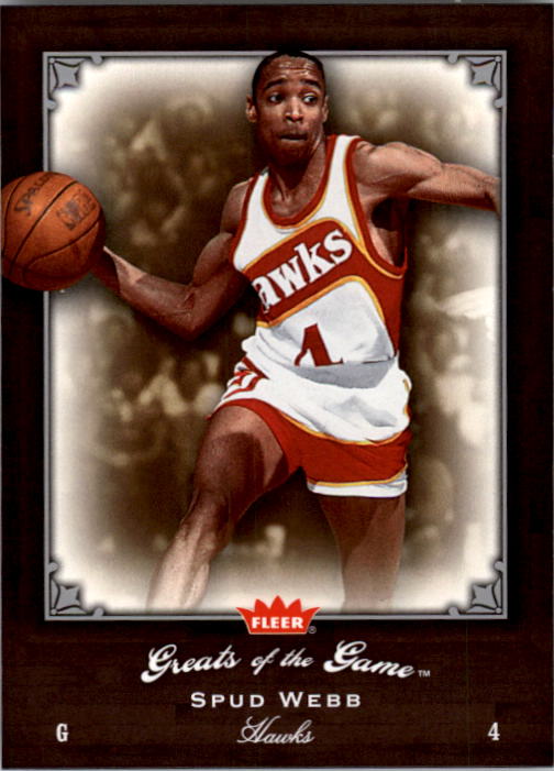 2005-06 Greats of the Game #81 Spud Webb
