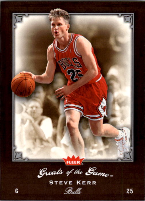2005-06 Greats of the Game #82 Steve Kerr