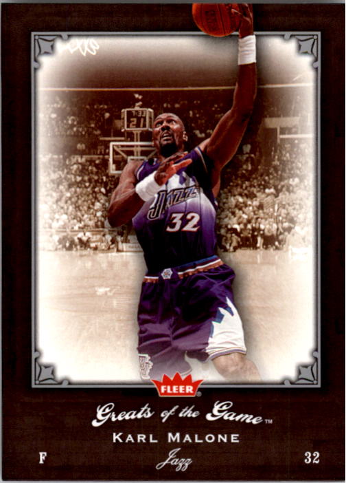 2005-06 Greats of the Game #95 Karl Malone CC