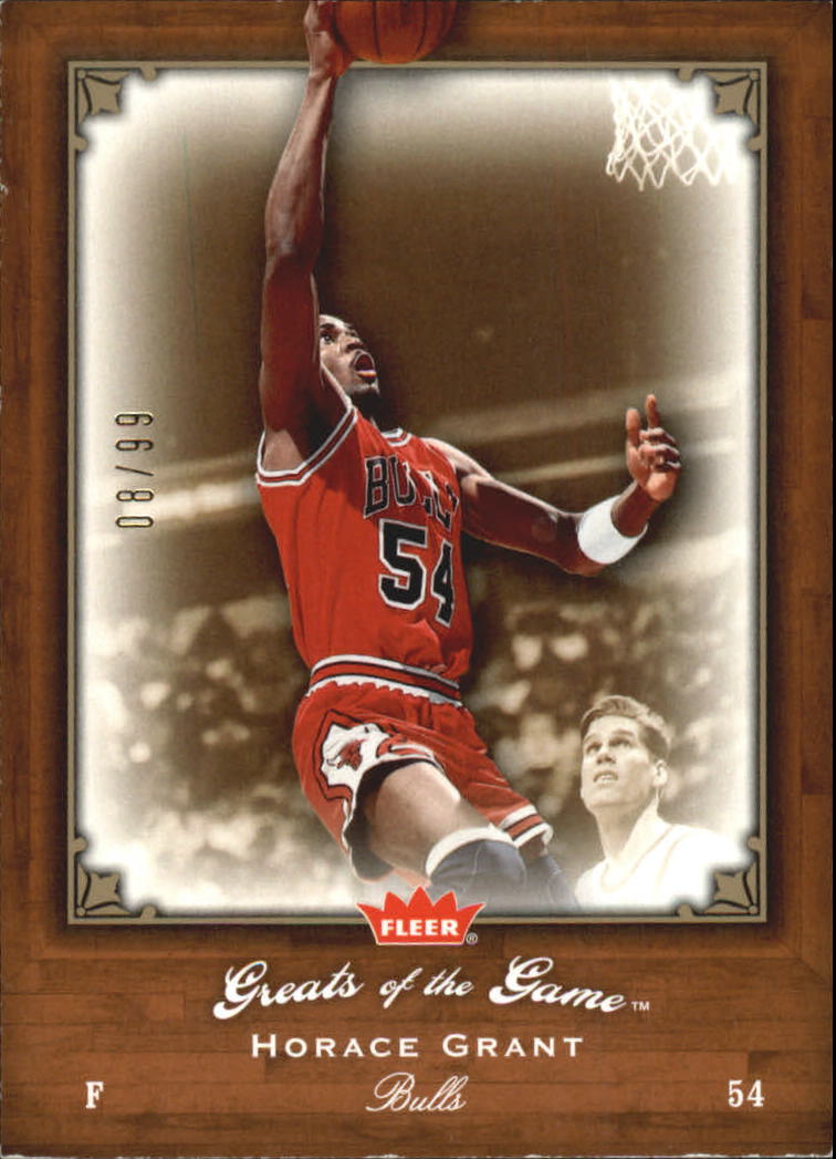2005-06 Greats of the Game Gold #17 Horace Grant