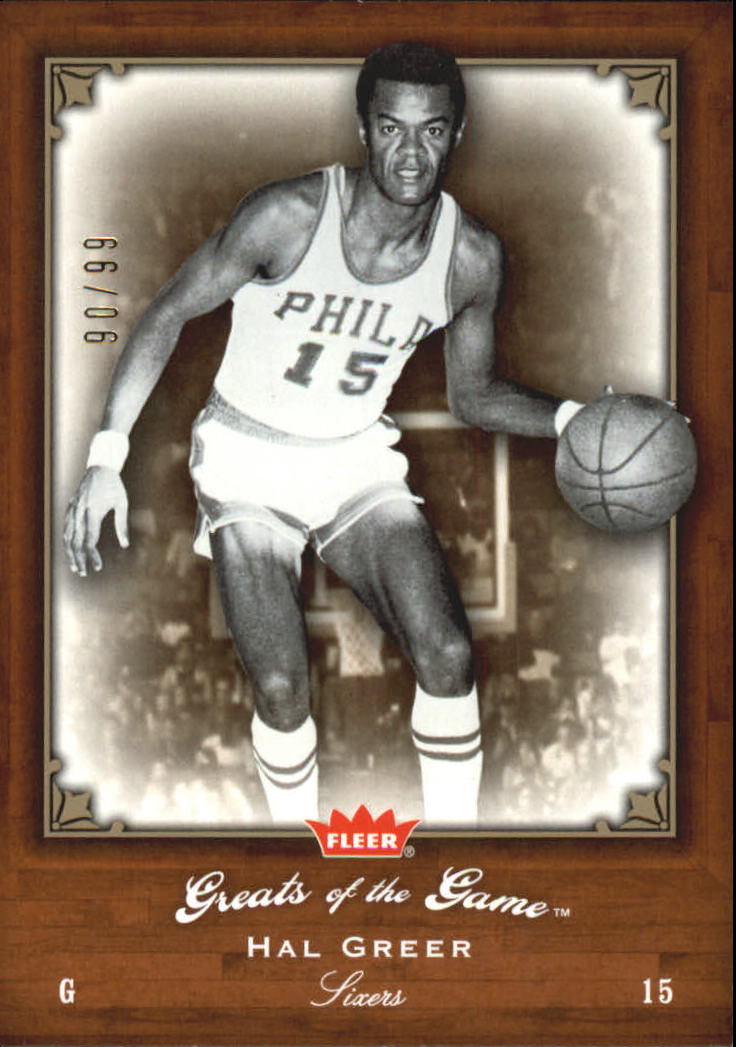 2005-06 Greats of the Game Gold #32 Hal Greer
