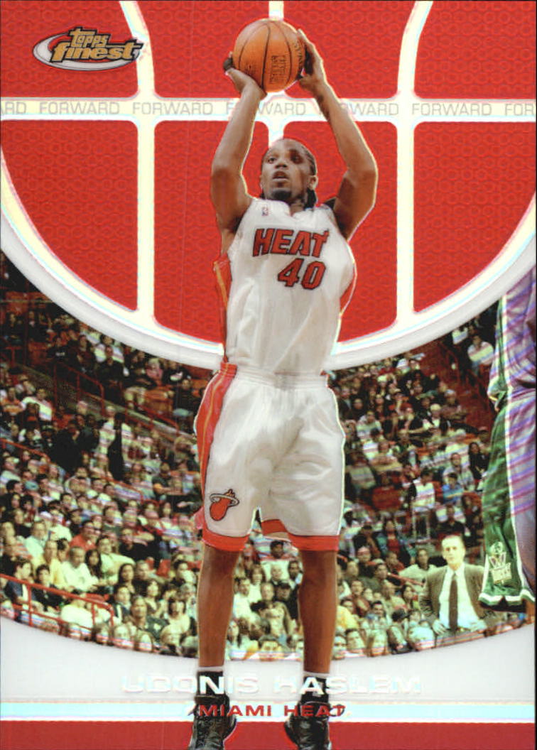 2005-06 Finest Refractors Red #63 Udonis Haslem
