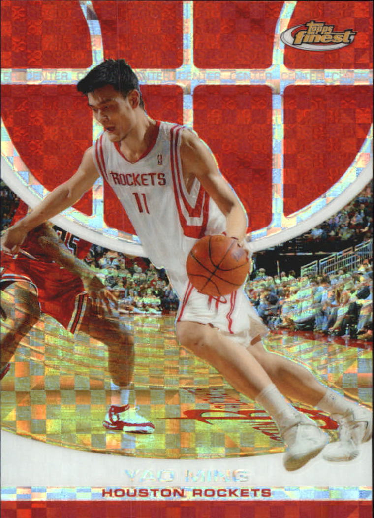 2005-06 Finest X-Fractors Red #21 Yao Ming