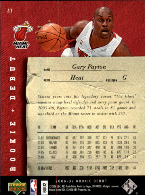 Gary Payton cards (1991-2022) Sonics Heat Lakers Bucks - You Choose - Picture 245 of 258