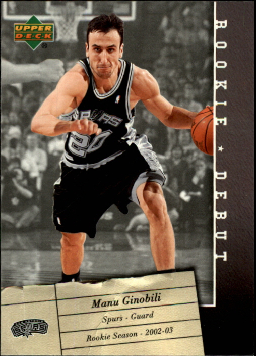 Manu Ginobili cards (2003-2018) Spurs - You Choose - Picture 63 of 163