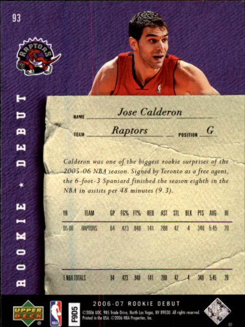 A1515- 2006-07 Upper Deck Rookie Debut BK Karten -du Pick- 15 + Gratis US Schiff - Bild 153 von 189