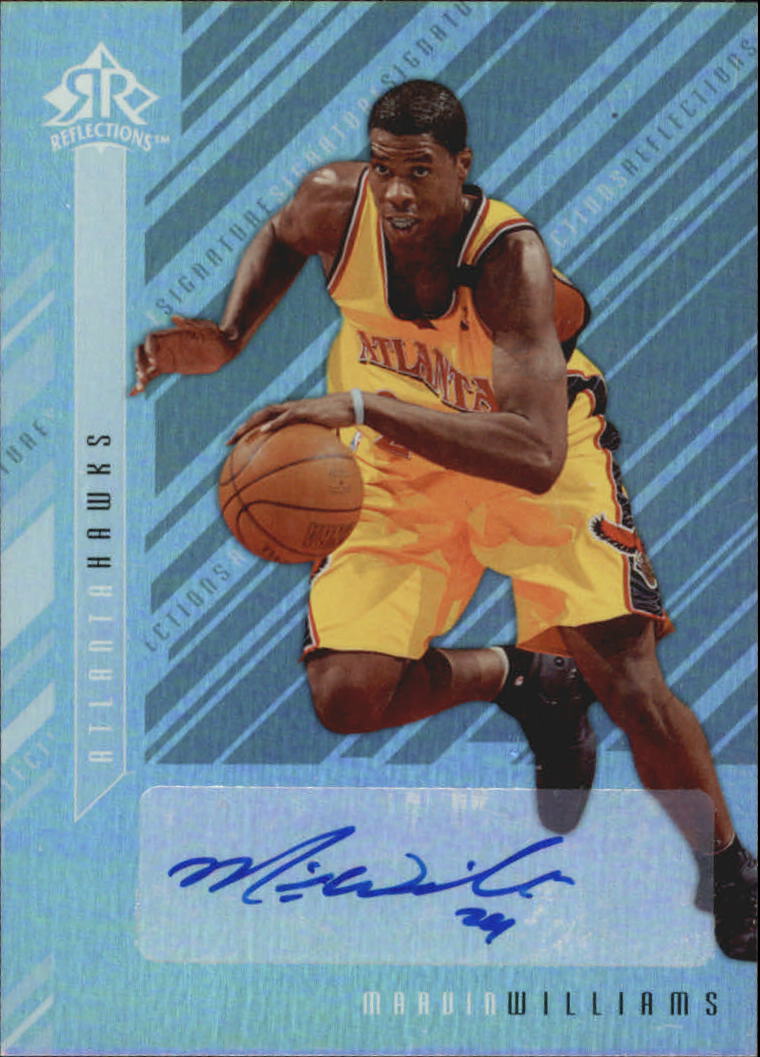 2006-07 Reflections Signature Silver #WM Marvin Williams