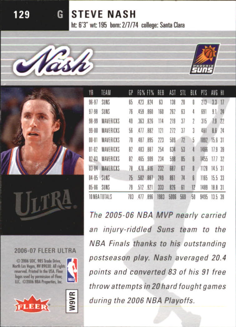 Steve Nash cards (1997-2021) Suns Mavericks Lakers - Picture 178 of 305