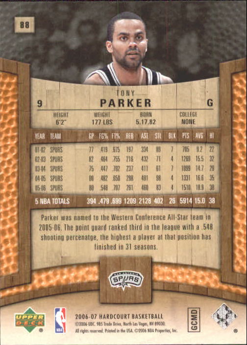 Tony Parker cards (2002-2018) Spurs Hornets - You Choose - Picture 106 of 227