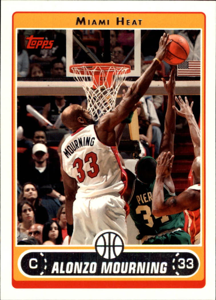 2006-07 Topps #59 Alonzo Mourning
