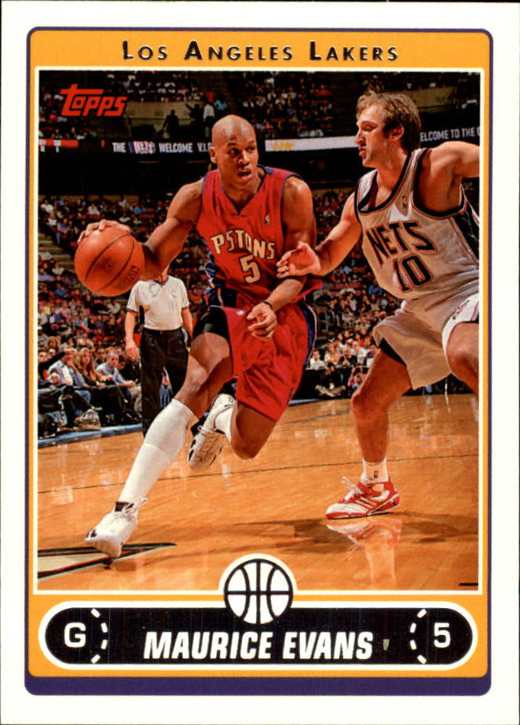 2006-07 Topps #60 Maurice Evans
