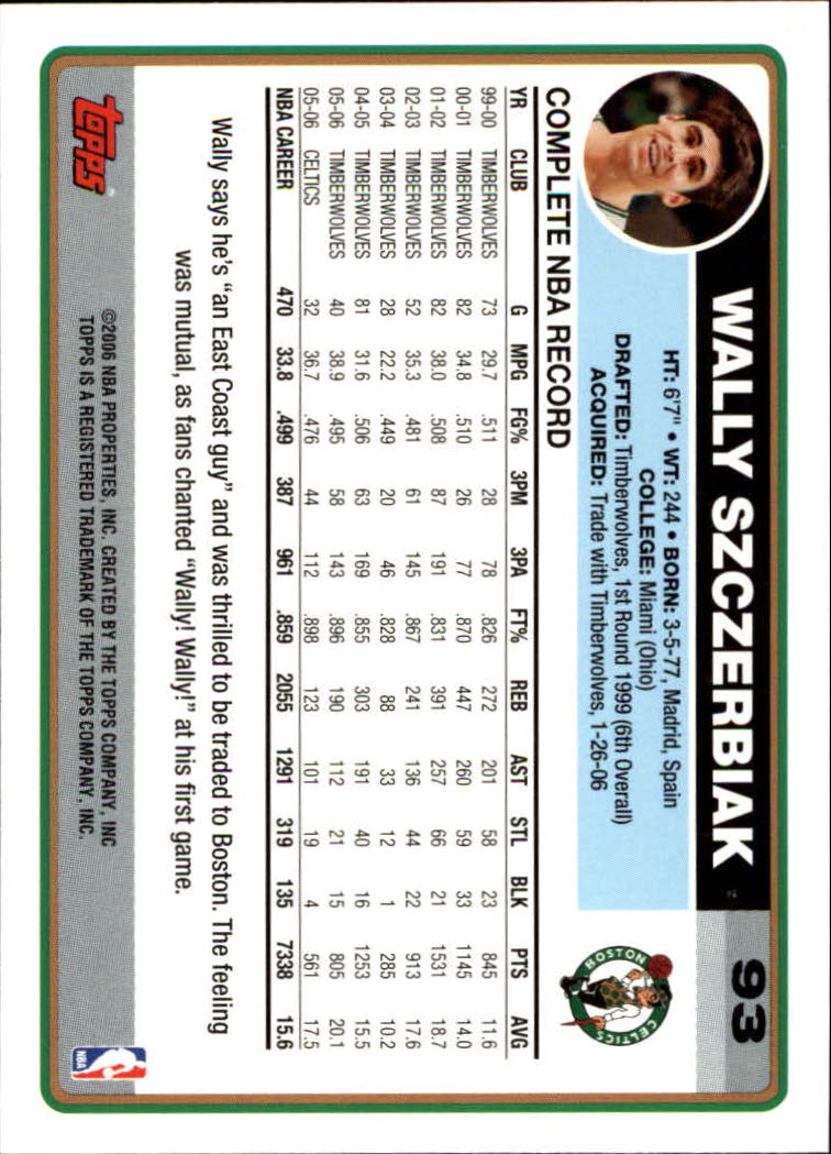 B1799- 2006-07 Topps Basketball #S 1-265 + Einsätze -du Pick- 15 + Free US - Bild 145 von 451