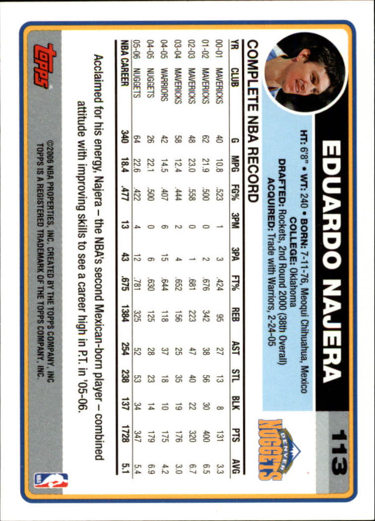 B1799- 2006-07 Topps Basketball #S 1-265 + Einsätze -du Pick- 15 + Free US - Bild 177 von 451