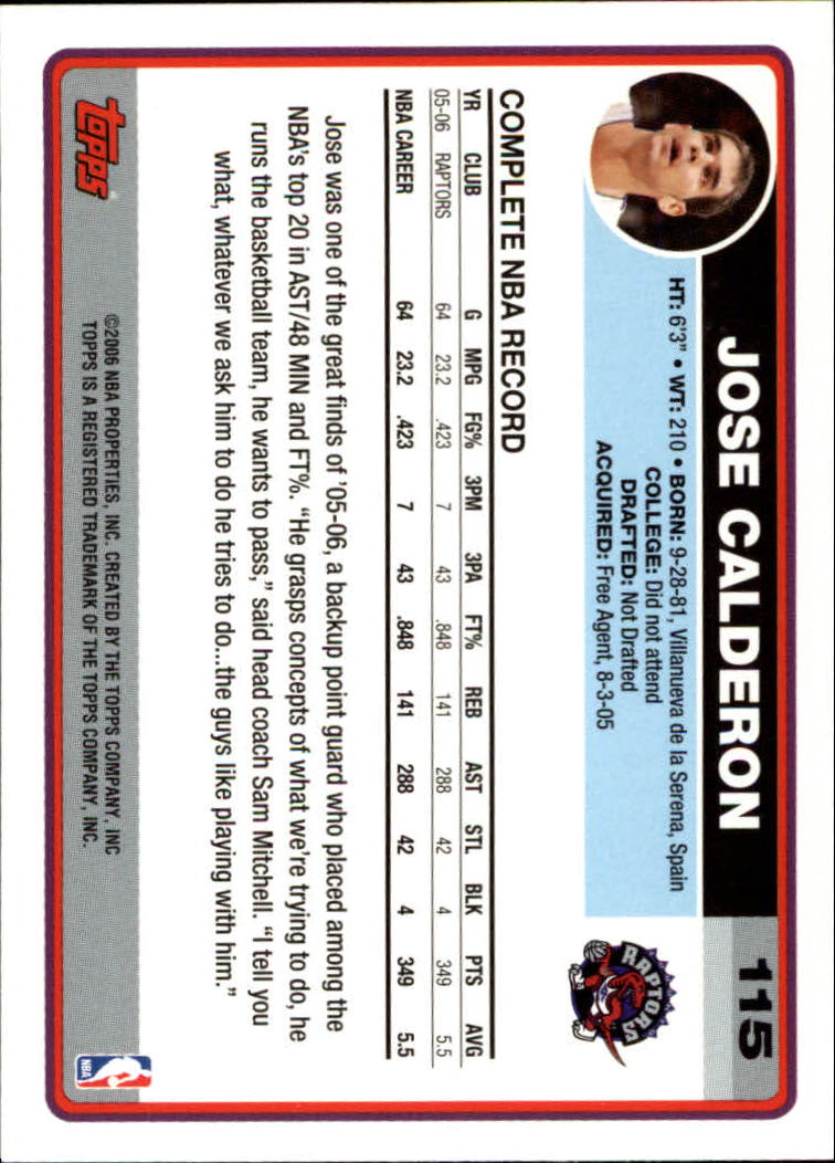 B1799- 2006-07 Topps Basketball #S 1-265 + Einsätze -du Pick- 15 + Free US - Bild 179 von 451