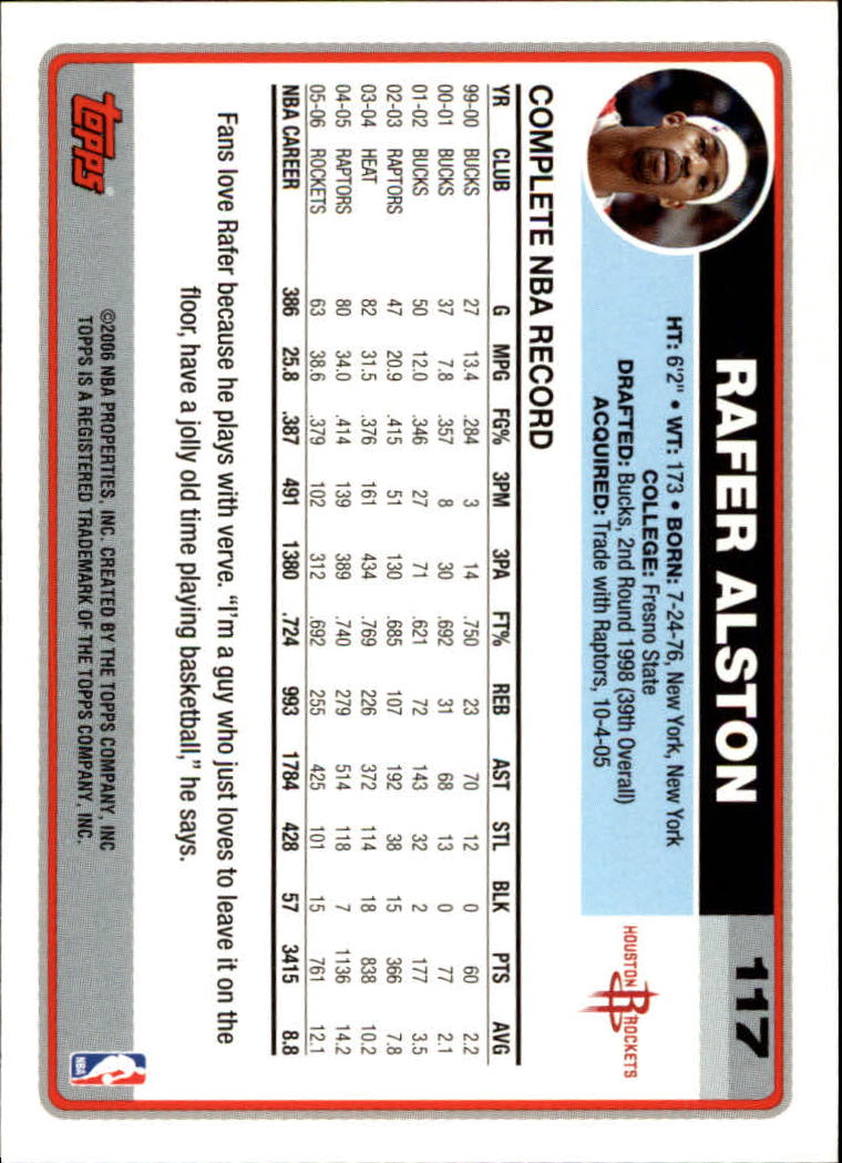 B1799- 2006-07 Topps Basketball #S 1-265 + Einsätze -du Pick- 15 + Free US - Bild 181 von 451