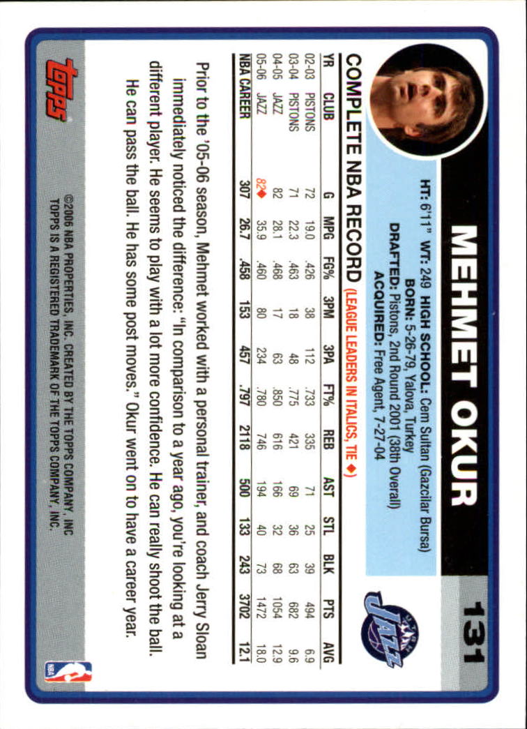 B1799- 2006-07 Topps Basketball #S 1-265 + Einsätze -du Pick- 15 + Free US - Bild 205 von 451
