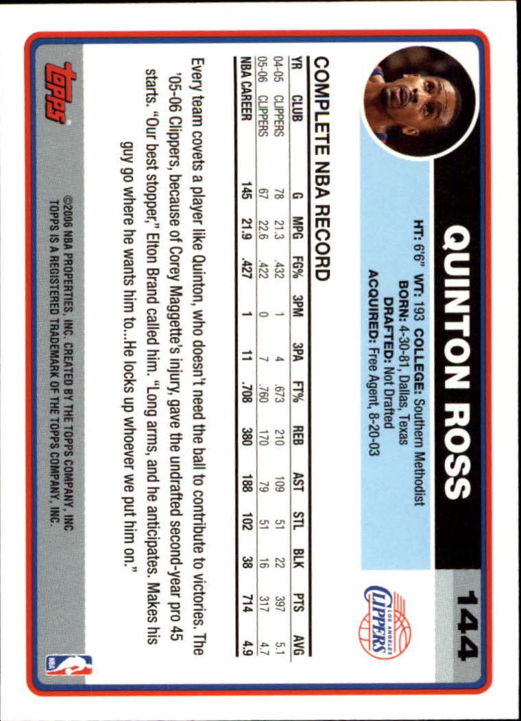 B1799- 2006-07 Topps Basketball #S 1-265 + Einsätze -du Pick- 15 + Free US - Bild 231 von 451