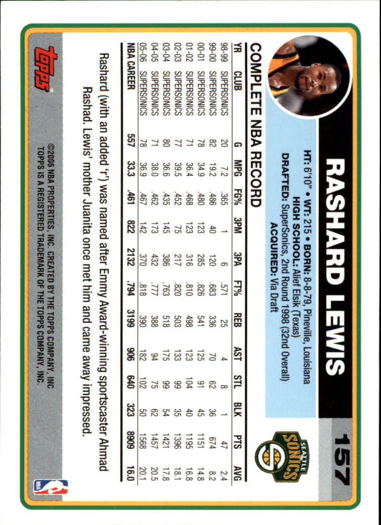 B1799- 2006-07 Topps Basketball #S 1-265 + Einsätze -du Pick- 15 + Free US - Bild 253 von 451