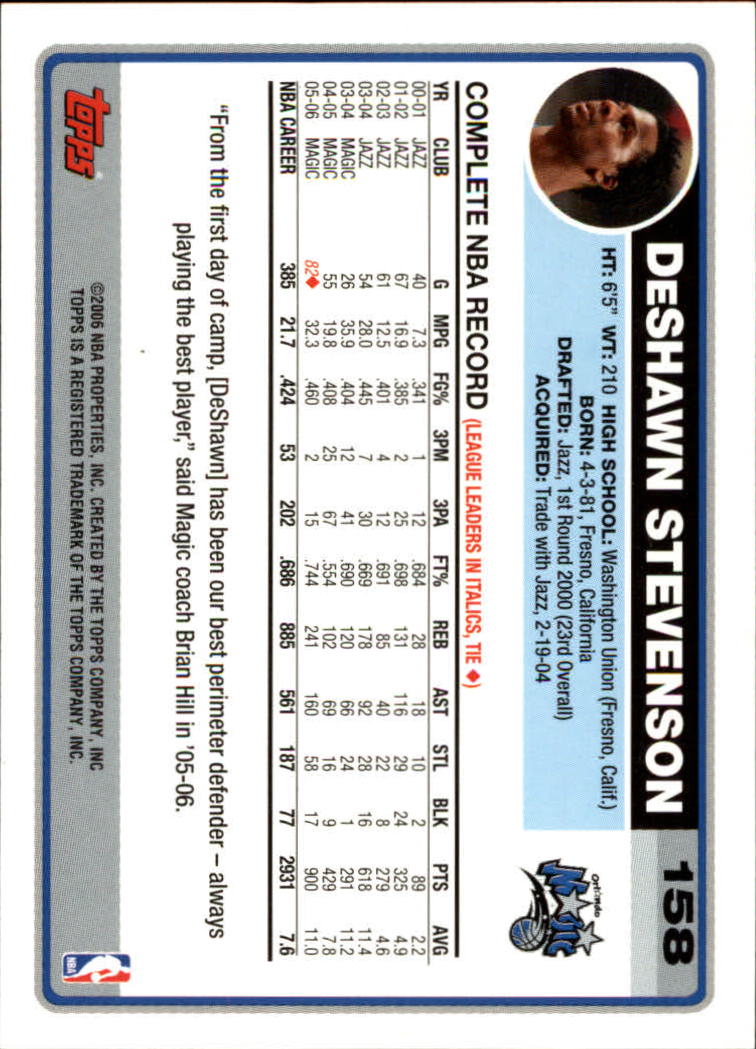 B1799- 2006-07 Topps Basketball #S 1-265 + Einsätze -du Pick- 15 + Free US - Bild 255 von 451