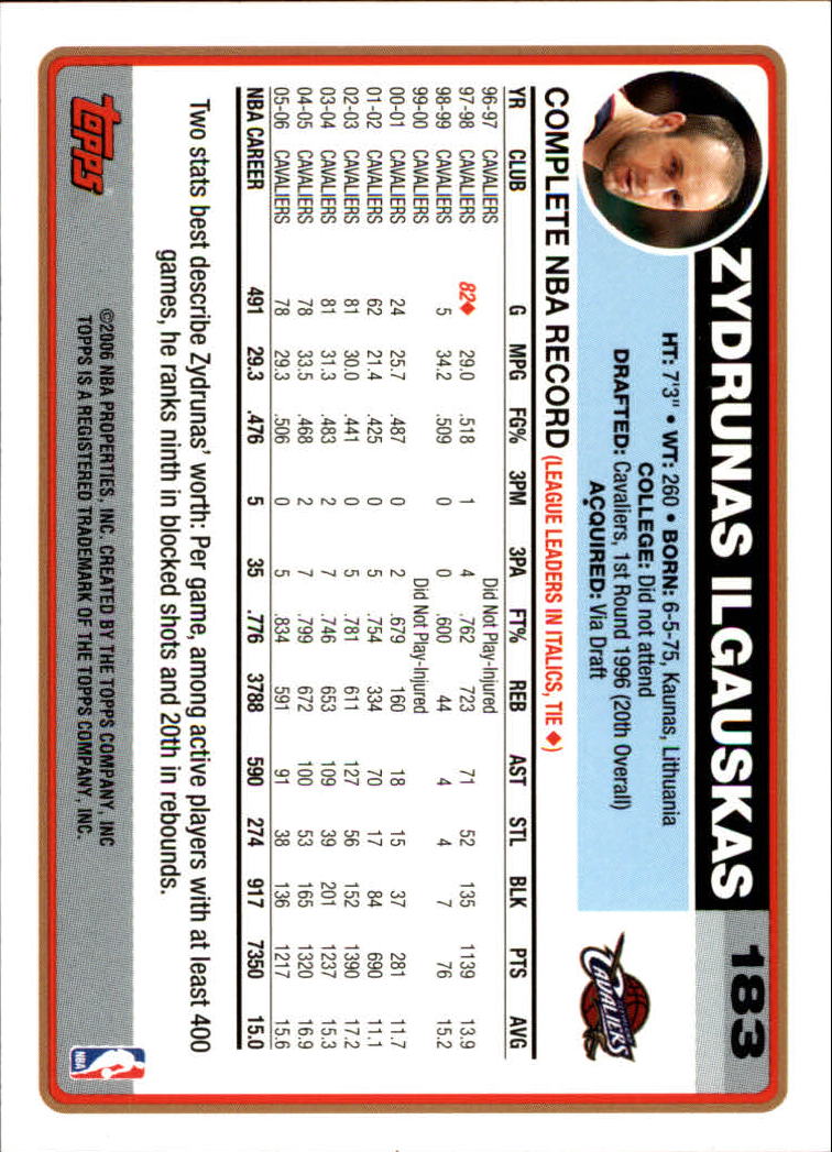 B1799- 2006-07 Topps Basketball #S 1-265 + Einsätze -du Pick- 15 + Free US - Bild 301 von 451