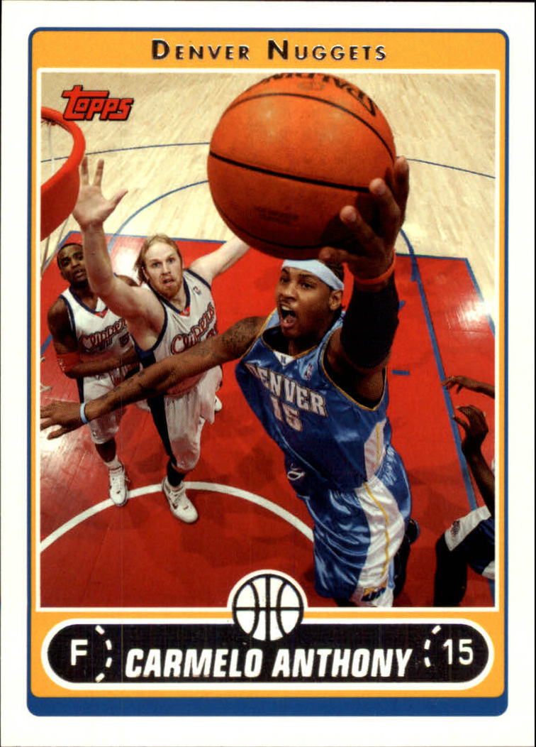2006-07 Topps #197 Carmelo Anthony