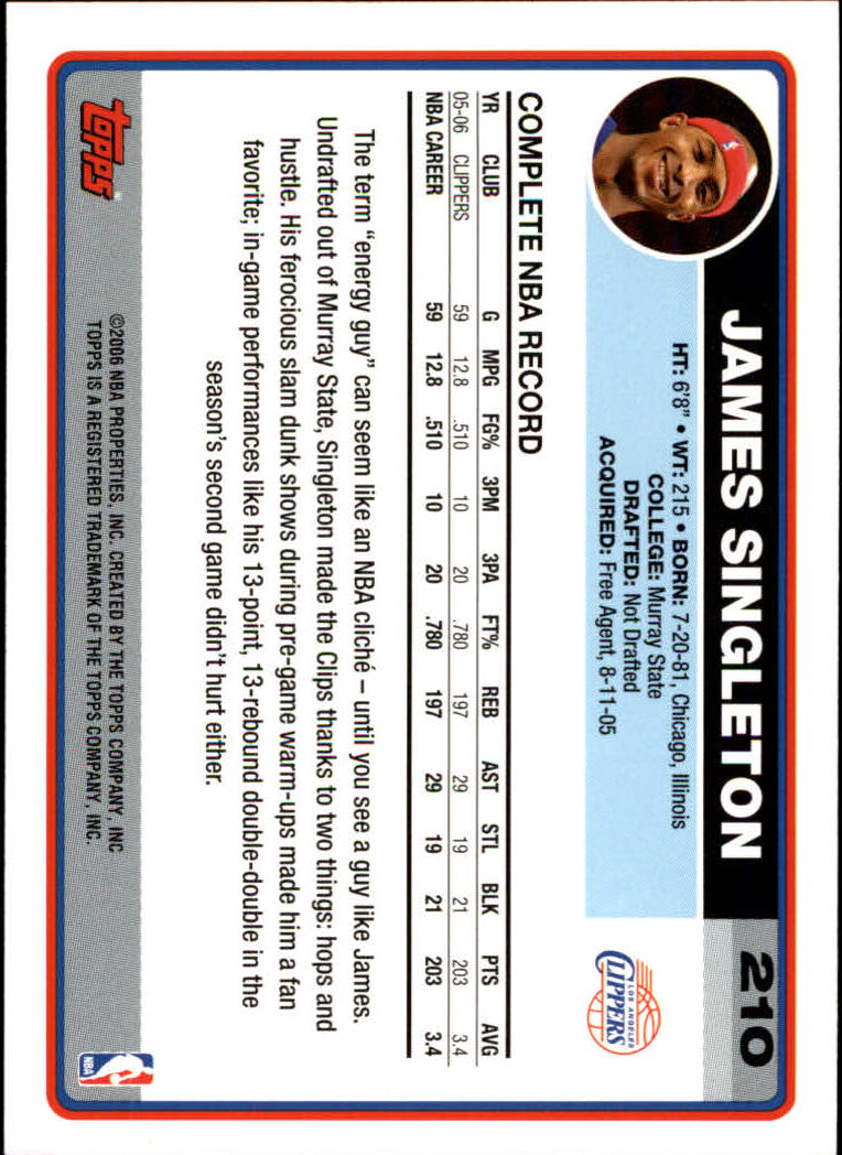 B1799- 2006-07 Topps Basketball #S 1-265 + Einsätze -du Pick- 15 + Free US - Bild 347 von 451