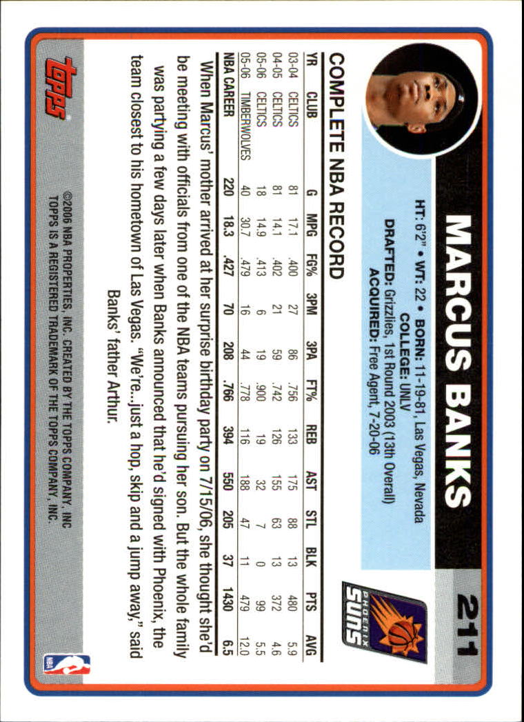 B1799- 2006-07 Topps Basketball #S 1-265 + Einsätze -du Pick- 15 + Free US - Bild 349 von 451