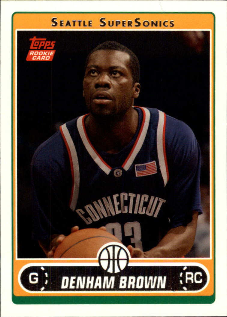 2006-07 Topps #228 Denham Brown RC