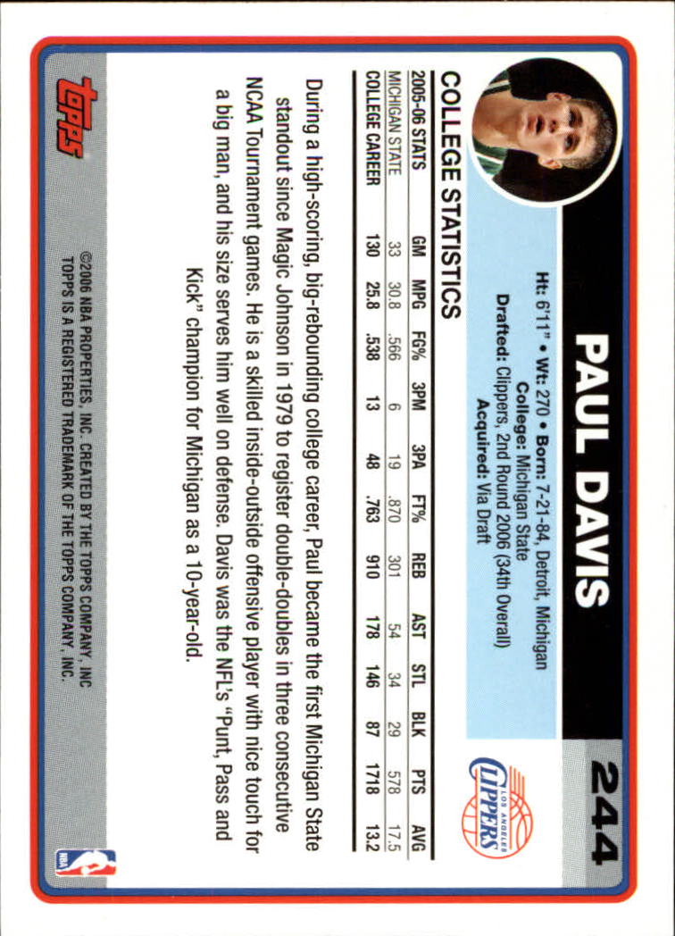 B1799- 2006-07 Topps Basketball #S 1-265 + Einsätze -du Pick- 15 + Free US - Bild 407 von 451