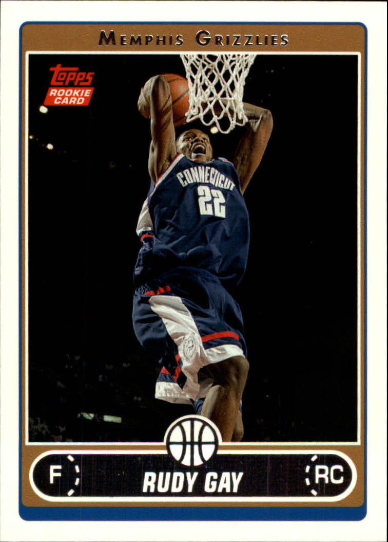 2006-07 Topps #252 Rudy Gay RC