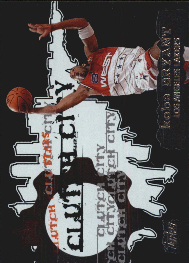 2006-07 Topps Clutch City Stars #13 Kobe Bryant