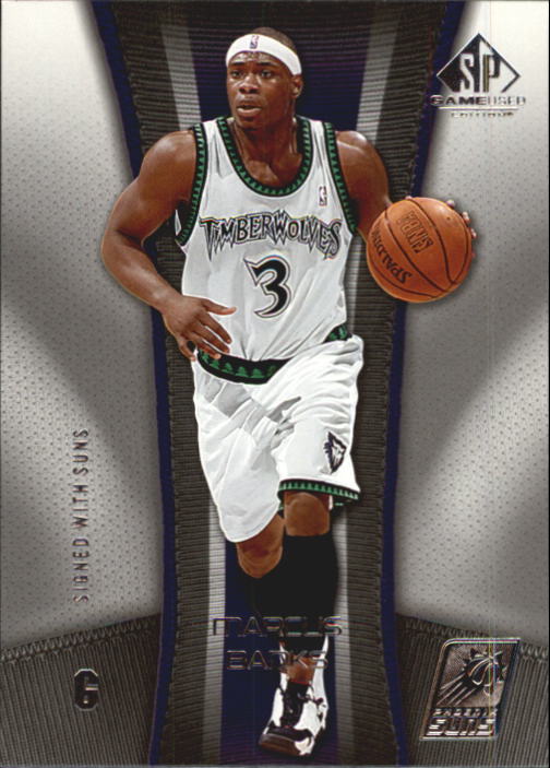 2006-07 SP Game Used #56 Marcus Banks