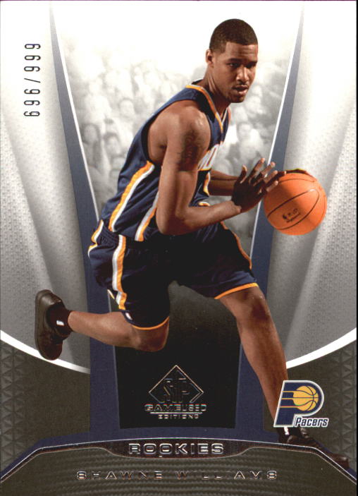 2006-07 SP Game Used #217 Shawne Williams RC