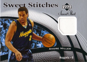 2006-07 Sweet Shot Stitches #AM Andre Miller