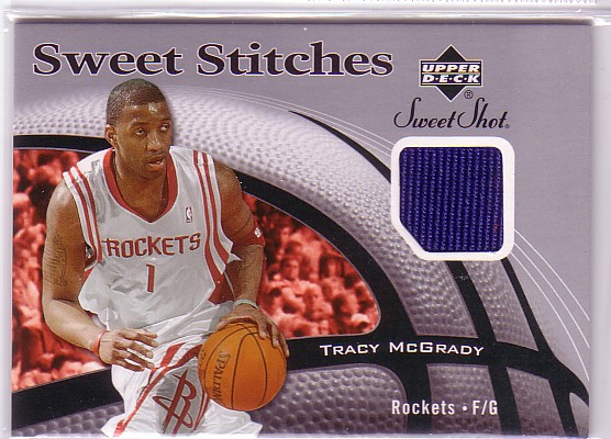 2006-07 Sweet Shot Stitches #TM Tracy McGrady