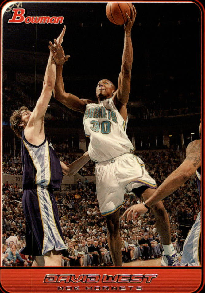 2006-07 Bowman #19 David West