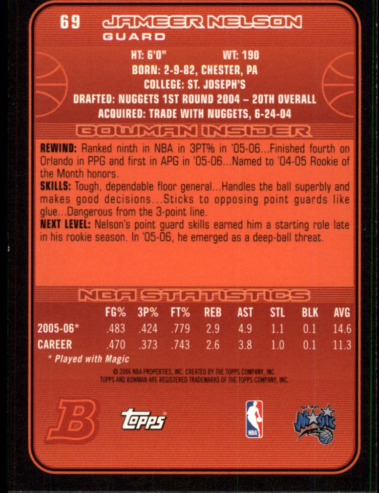 A5051- 2006-07 Bowman BK Karte #S 1-165 + Einsätze -du Pick- 15 + Gratis US - Bild 123 von 271