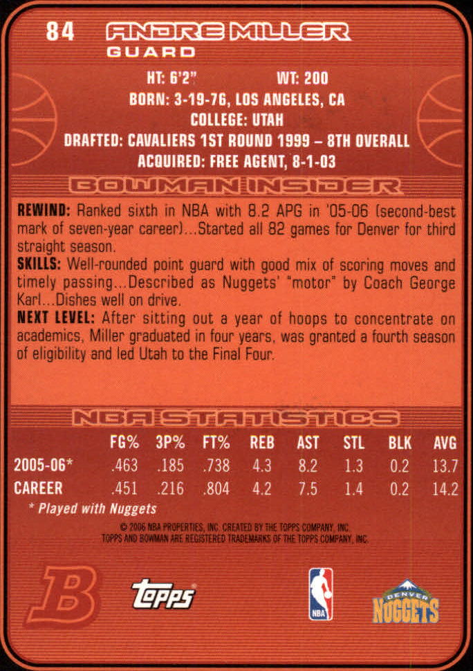 A5051- 2006-07 Bowman BK Karte #S 1-165 + Einsätze -du Pick- 15 + Gratis US - Bild 153 von 271