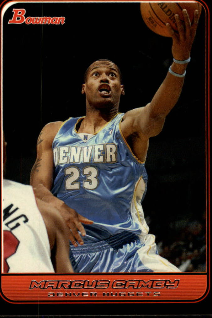 2006-07 Bowman #100 Marcus Camby
