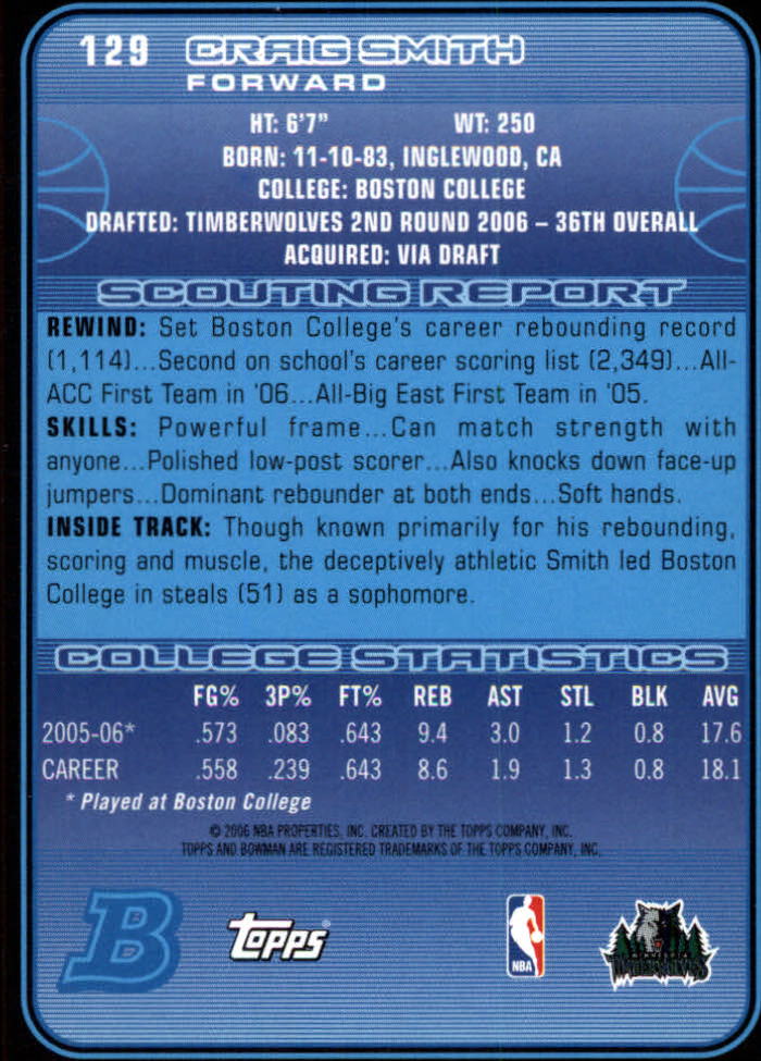 A5051- 2006-07 Bowman BK Karte #S 1-165 + Einsätze -du Pick- 15 + Gratis US - Bild 219 von 271
