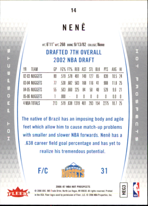 2006/2007 Fleer Hot Prospects Basketball Cards - Picture 27 of 133