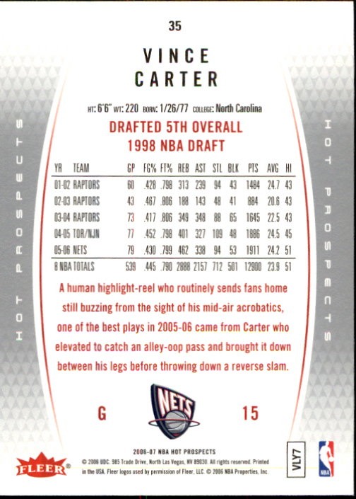 2006/2007 Fleer Hot Prospects Basketball Cards - Picture 67 of 133