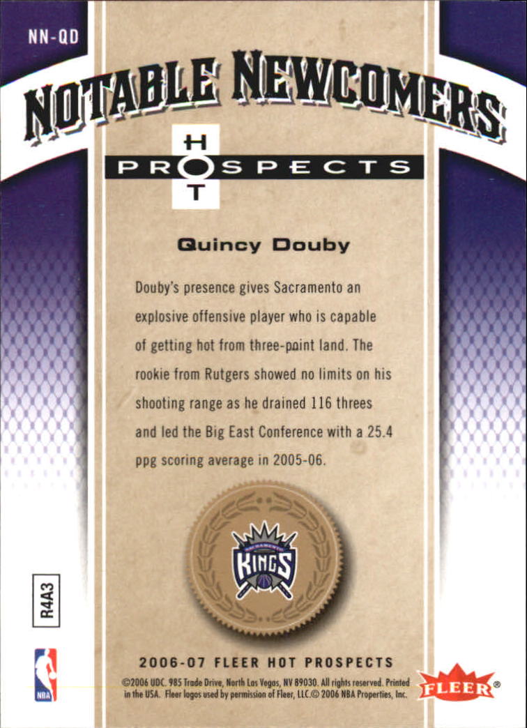 2006/2007 Fleer Hot Prospects Basketball Cards - Picture 131 of 133