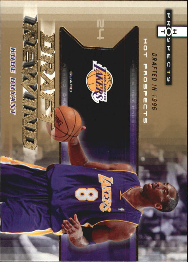 2006-07 Fleer Hot Prospects Draft Rewind #BR Kobe Bryant