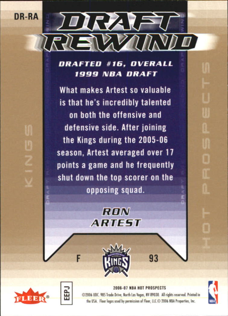 2006/2007 Fleer Hot Prospects Basketball Cards - Picture 119 of 133