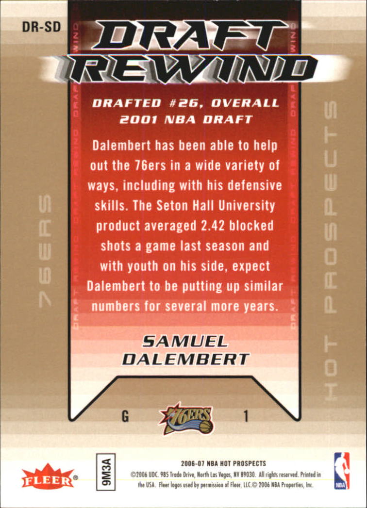 2006/2007 Fleer Hot Prospects Basketball Cards - Picture 121 of 133