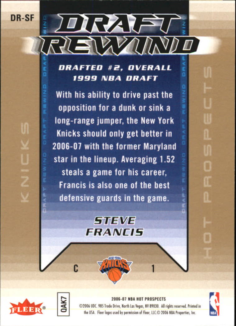 2006/2007 Fleer Hot Prospects Basketball Cards - Picture 123 of 133