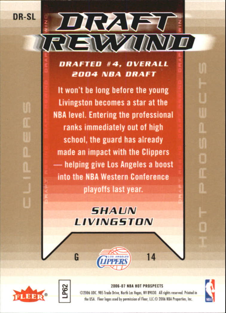 2006/2007 Fleer Hot Prospects Basketball Cards - Picture 125 of 133