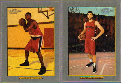 2006-07 Topps Turkey Red #225B Andrea Bargnani Ad RC